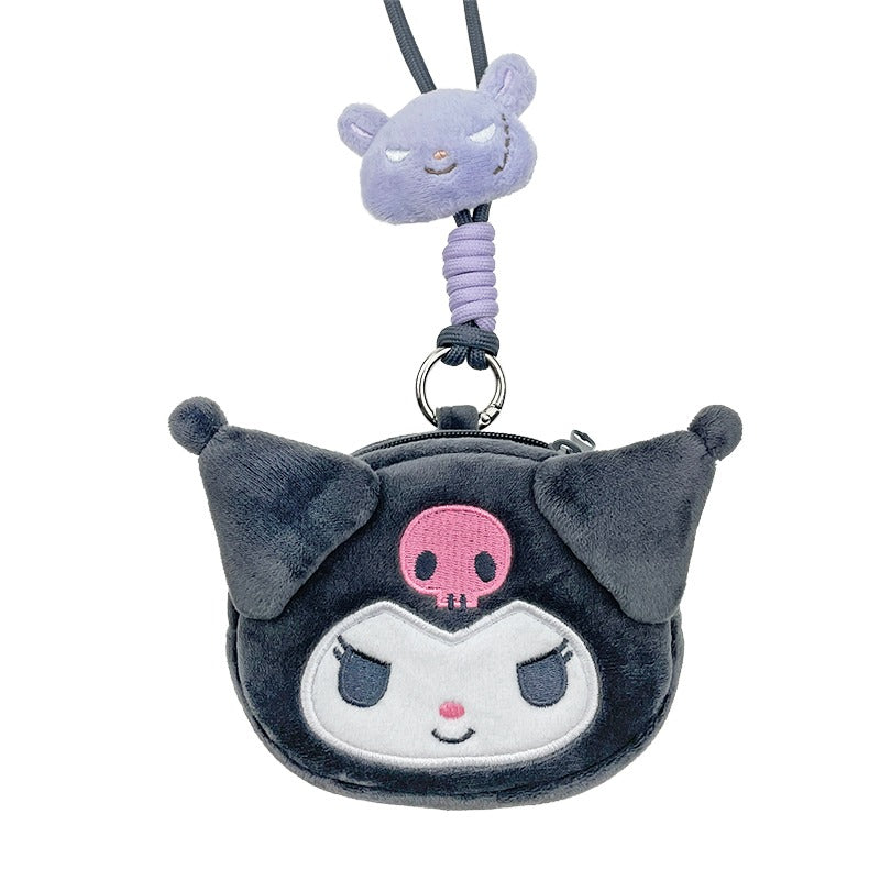 Kuromi 2-Way Bestie Lanyard Pouch