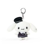 Cinnamoroll Plush Mascot Keychain (Silver Houndstooth Series)