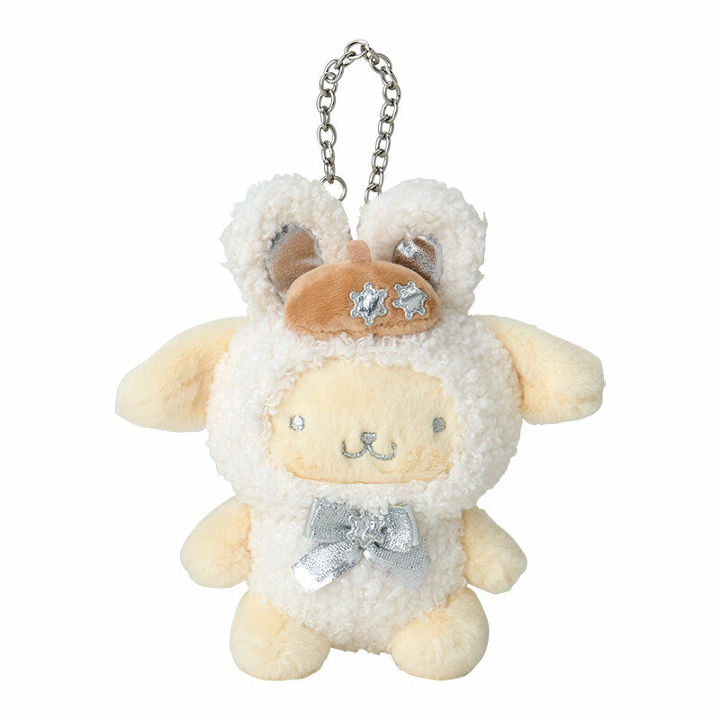 Pompompurin Plush Mascot Bag Charm (Snow Bunny Series)