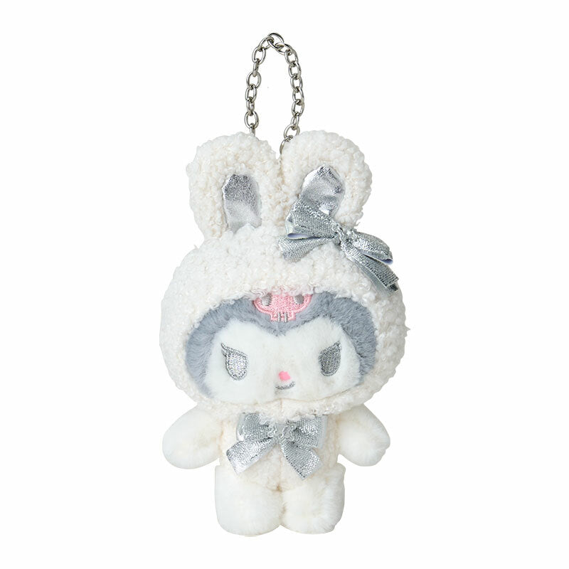 Kuromi Plush Mascot Bag Charm (Snow Bunny Series)