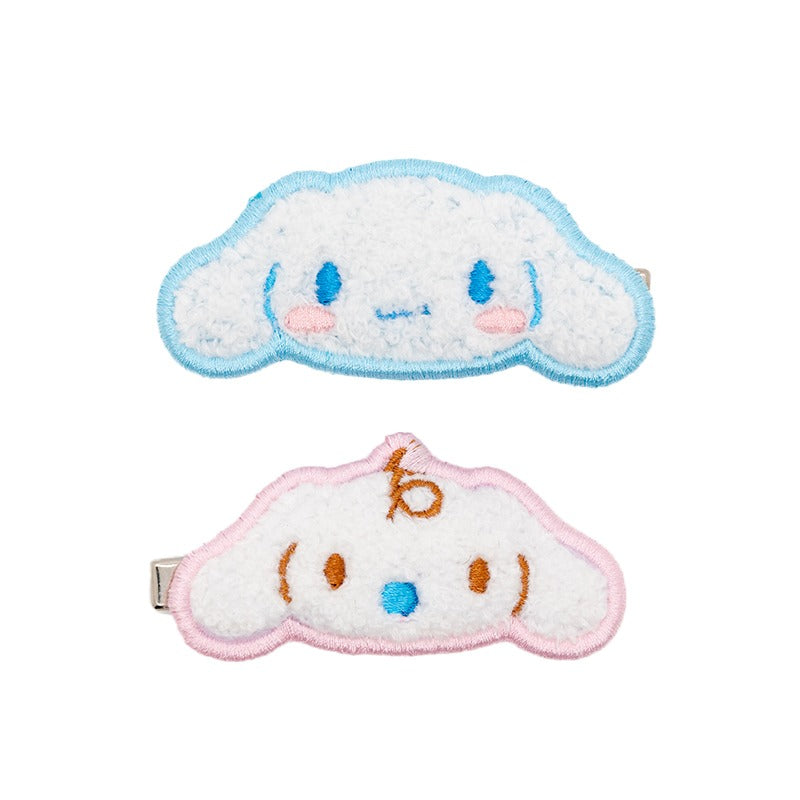 Cinnamoroll 2-pc Chenille Hair Clips