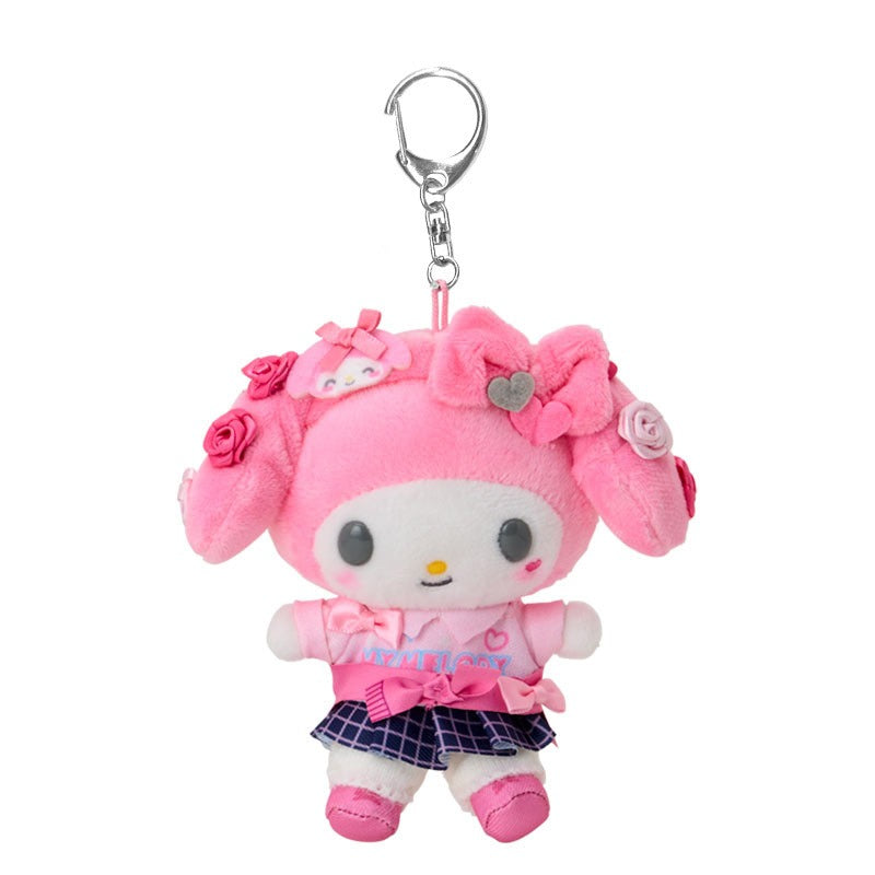 My Melody Plush Mascot Keychain (Sparkling School Series)