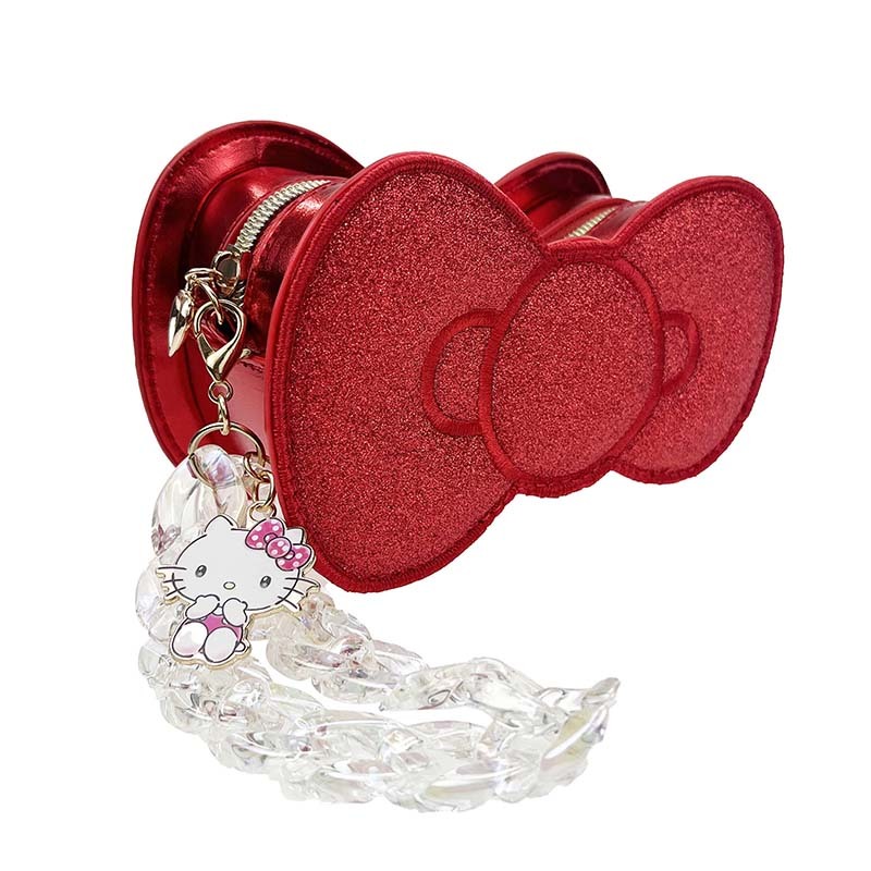 Hello Kitty 50th Anniv. Mini Zipper Pouch (Metallic Bow Series) - 图片 2