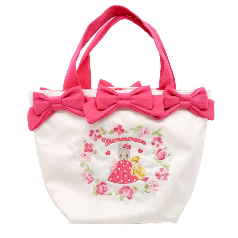 Marron Cream Tote Bag (Teddy Friend Series)