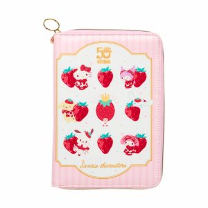Sanrio Characters Travel Case (Strawberry News 50th Anniv. Series)