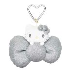 Hello Kitty 50th Anniv. Silver Mascot (Metallic Bow Series)
