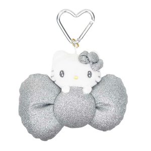 Hello Kitty 50th Anniv. Silver Mascot (Metallic Bow Series)