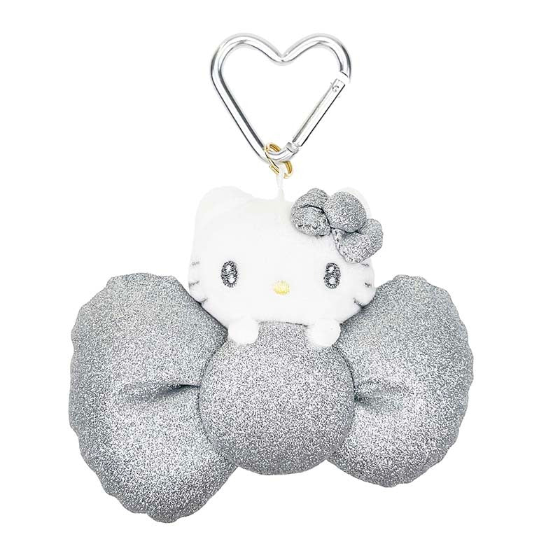 Hello Kitty 50th Anniv. Silver Mascot (Metallic Bow Series)