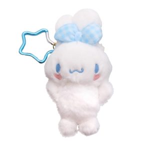 Cinnamoroll Plush Mascot Keychain (Fluffy Heart Series)
