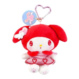 My Melody Bright Plush Mascot Keychain  (Bright and Dark Angel Series)