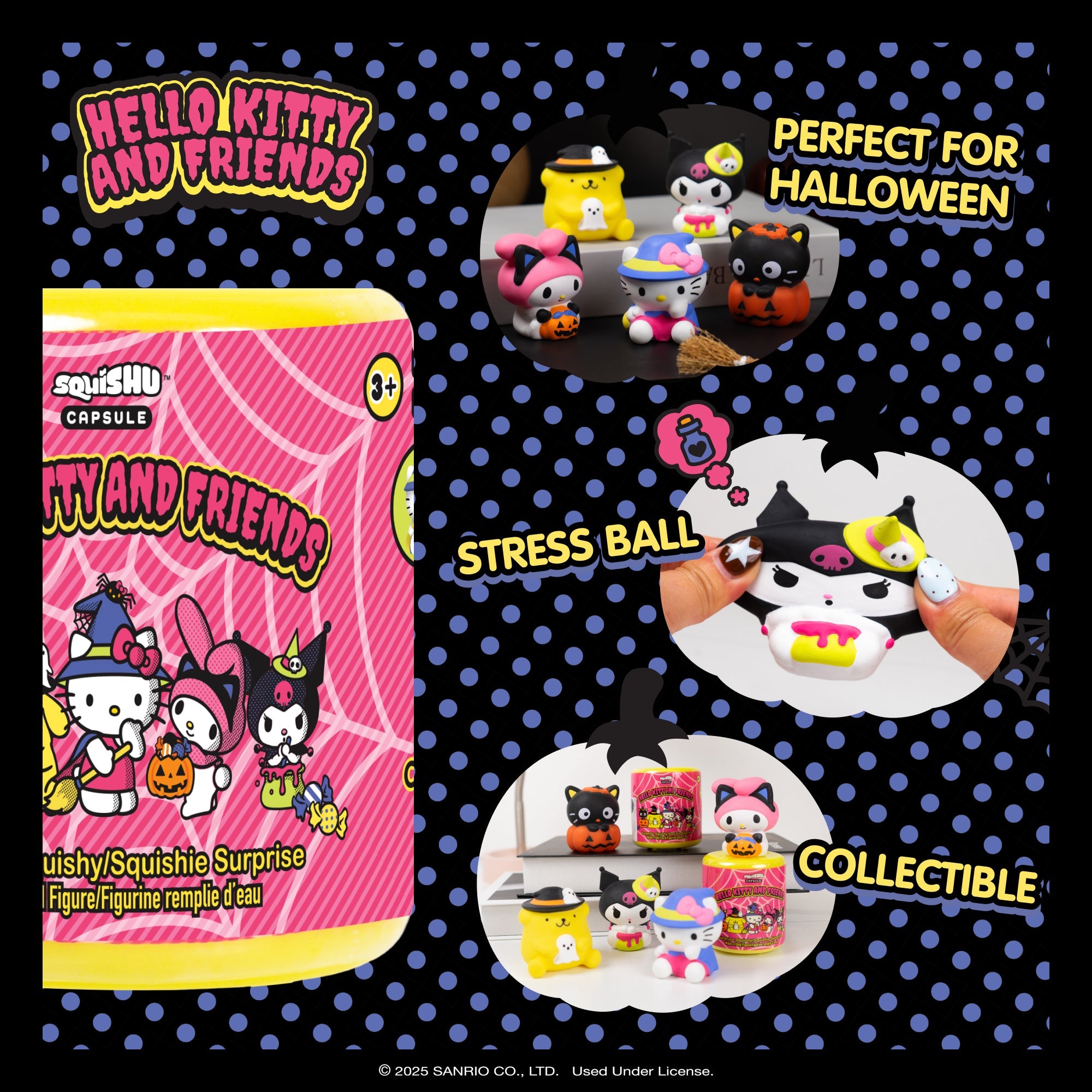 Hello Kitty and Friends SquiSHU Halloween Capsule (Series 8) - 图片 4