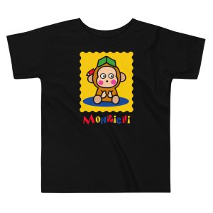 Toddler Monkichi Primary Logo T-Shirt (Black)