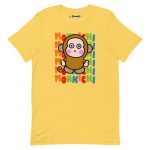 Monkichi Watashi Wa T-Shirt (Yellow)