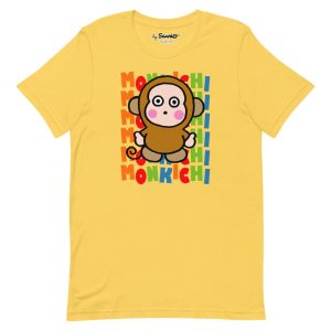 Monkichi Watashi Wa T-Shirt (Yellow)