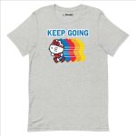 Hello Kitty Keep Going T-Shirt (Athletic Heather)