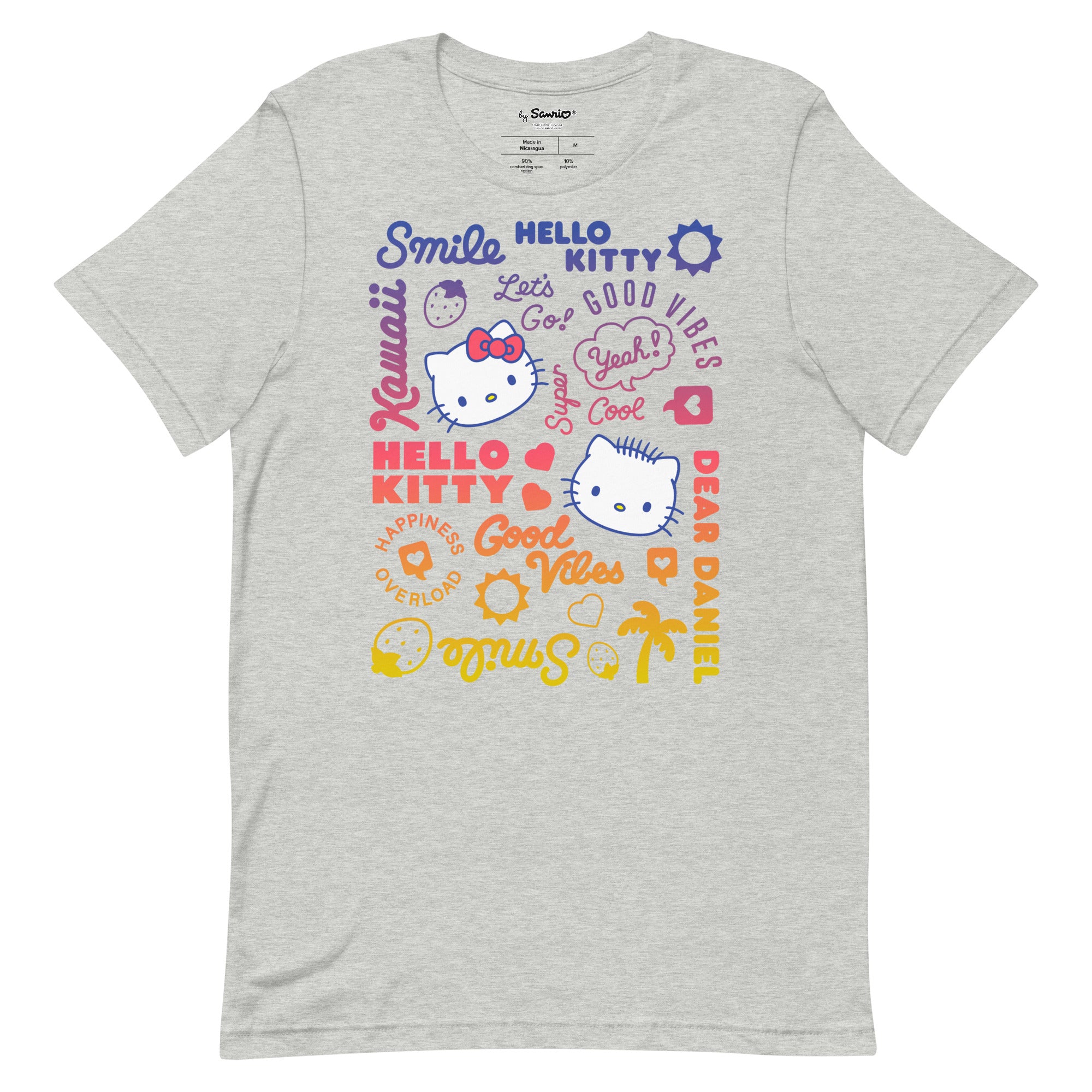 Hello Kitty & Dear Daniel Good Vibes Tee