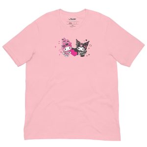 My Melody 50th Anniversary and Kuromi 20th Anniversary Tee (Hearts)