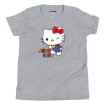 Youth Hello Kitty Primary Logo T-Shirt (Heather Gray)