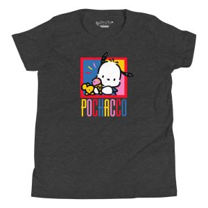 Youth Pochacco Primary Logo T-Shirt (Black)