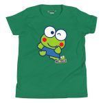 Youth Keroppi Primary Logo T-Shirt (Green)