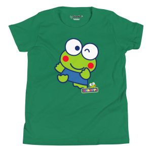 Youth Keroppi Primary Logo T-Shirt (Green)