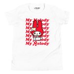 Youth My Melody Red Logo T-Shirt (White)