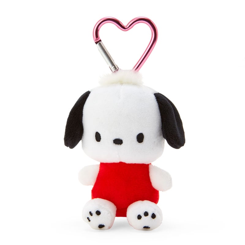 Pochacco Plush Mascot All My Heart Keychain