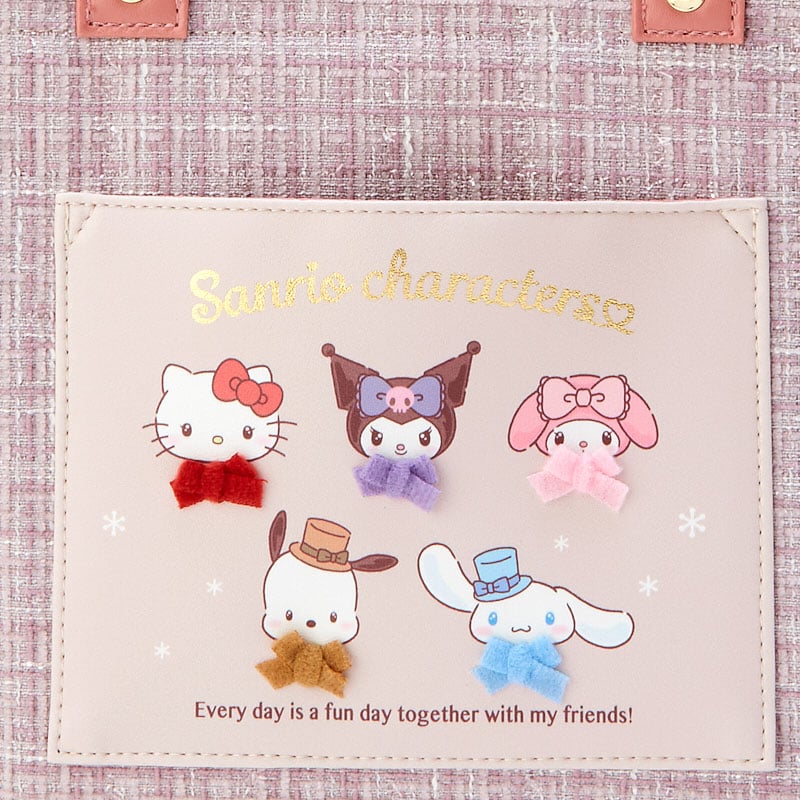 Sanrio Characters Tote Bag (Winter Tweed Series) - 图片 3