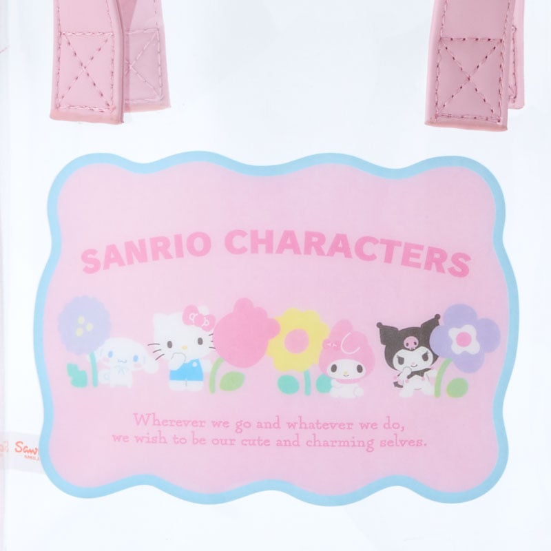 Sanrio Characters Clear Convertible Mini Tote (Pastel Check Series) - 图片 4