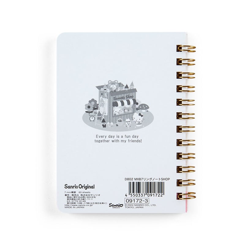 Sanrio Characters Compact Ruled Notebook - 图片 4