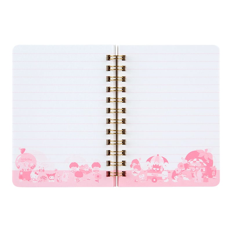 Sanrio Characters Compact Ruled Notebook - 图片 2