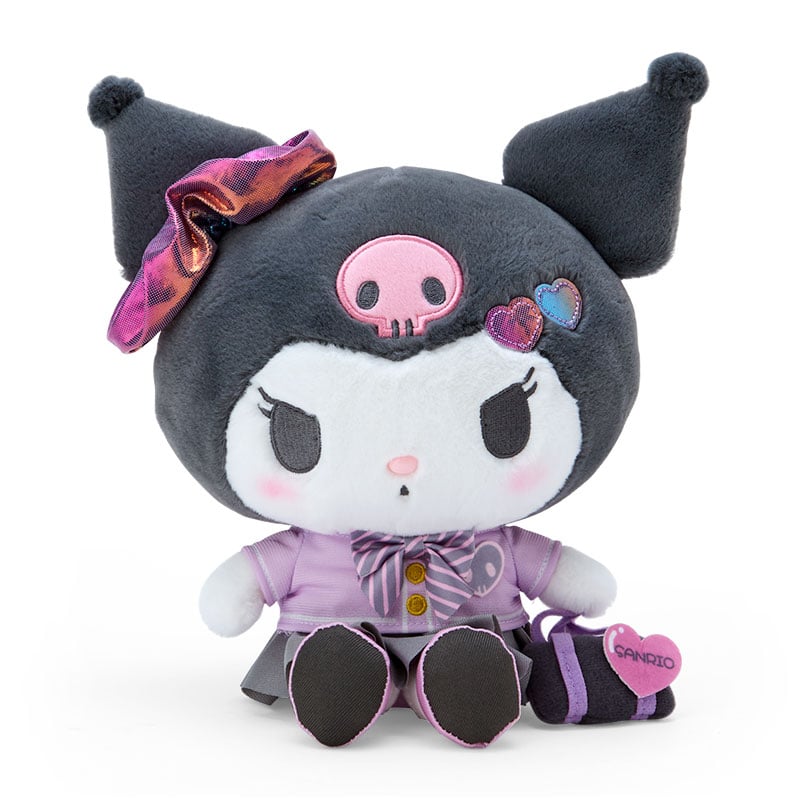 Kuromi 9" Plush (Sanrio Academy Series)