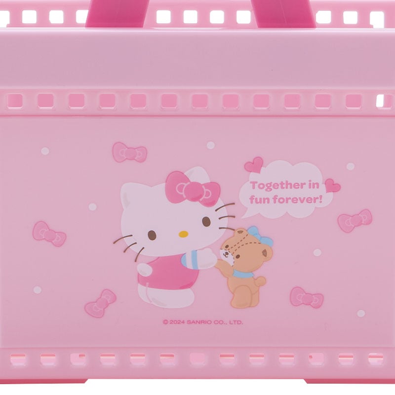 Hello Kitty Mini Shopping Storage Basket - 图片 4