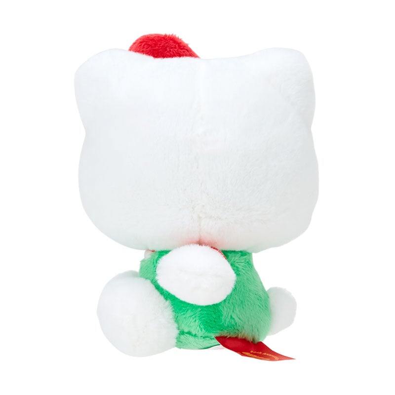 Hello Kitty 50th Anniv. Plush Mascot (Green Overalls) - 图片 3