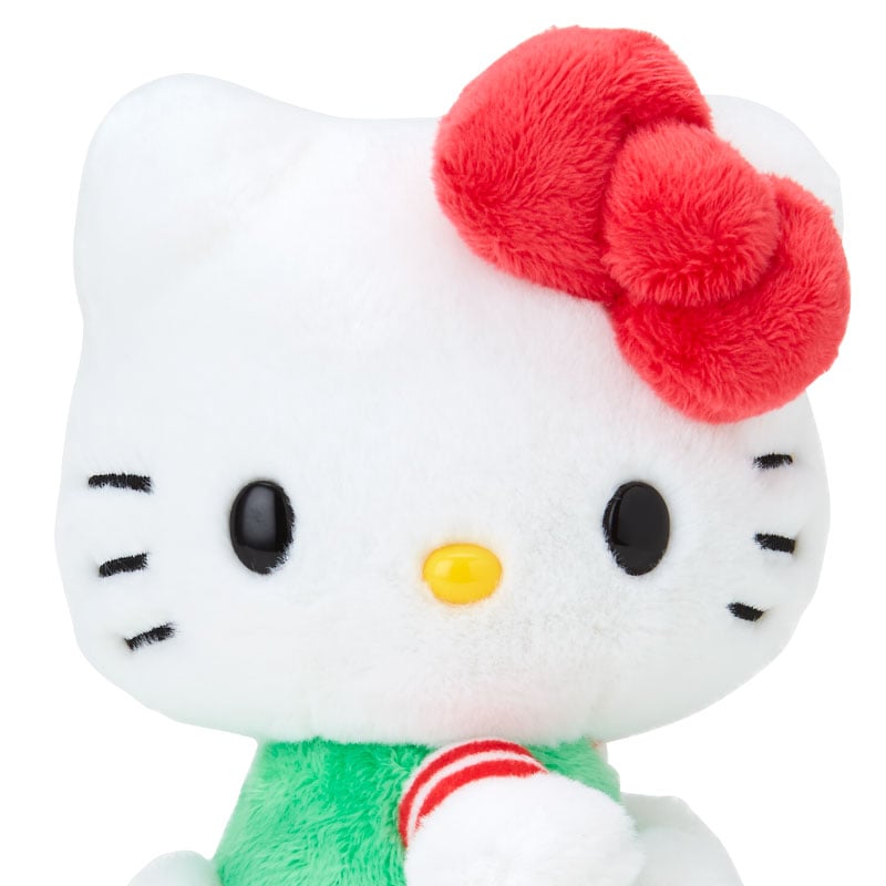 Hello Kitty 50th Anniv. Plush Mascot (Green Overalls) - 图片 2