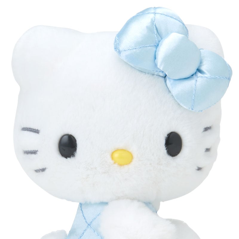Hello Kitty 50th Anniv. Plush Mascot (Quilted Blue) - 图片 2