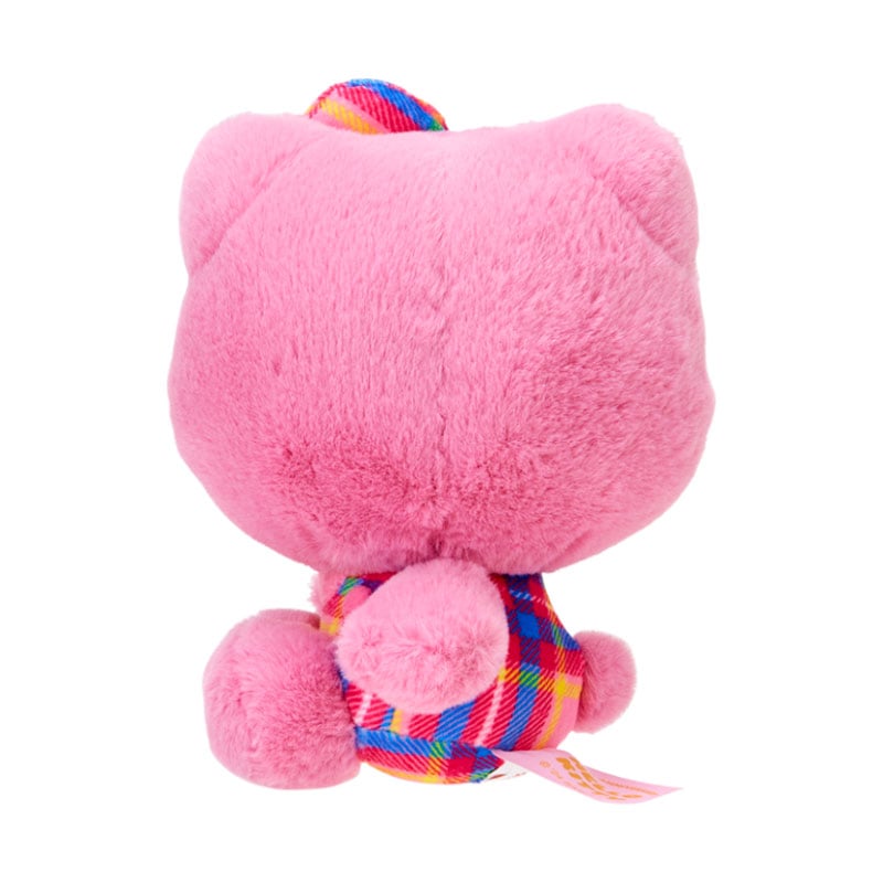 Hello Kitty 50th Anniv. Plush Mascot (Pink Tartan) - 图片 3