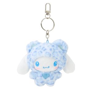 Cinnamoroll Plush Mascot Keychain (Leopard Pals Series)