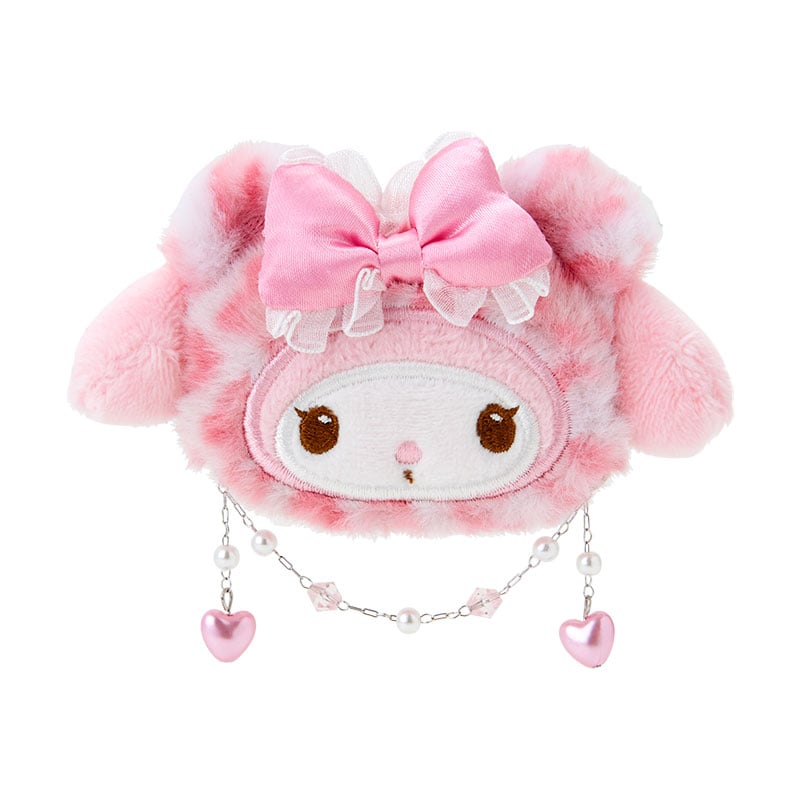 My Melody Plush Hair Clip (Leopard Pals Series)