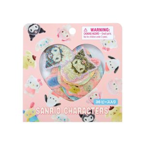 Sanrio Characters 36-pc Mini Sticker Pack (Pitatto Friends Series)