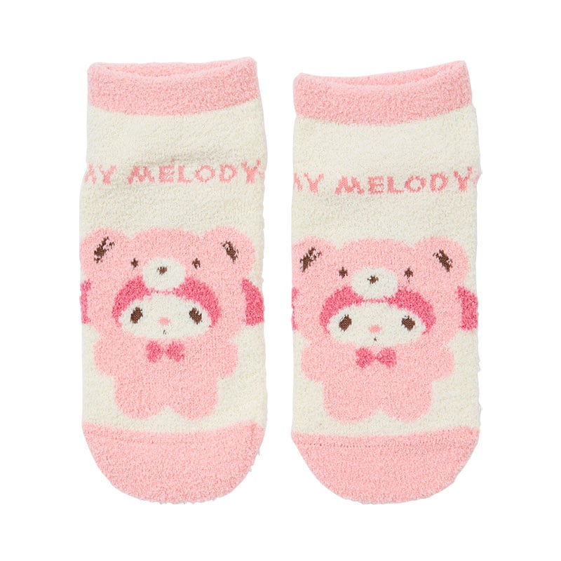 My Melody Teddy Bear Cozy Ankle Socks