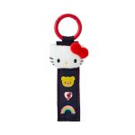 Hello Kitty Logo Keychain (Denim Patch Series)