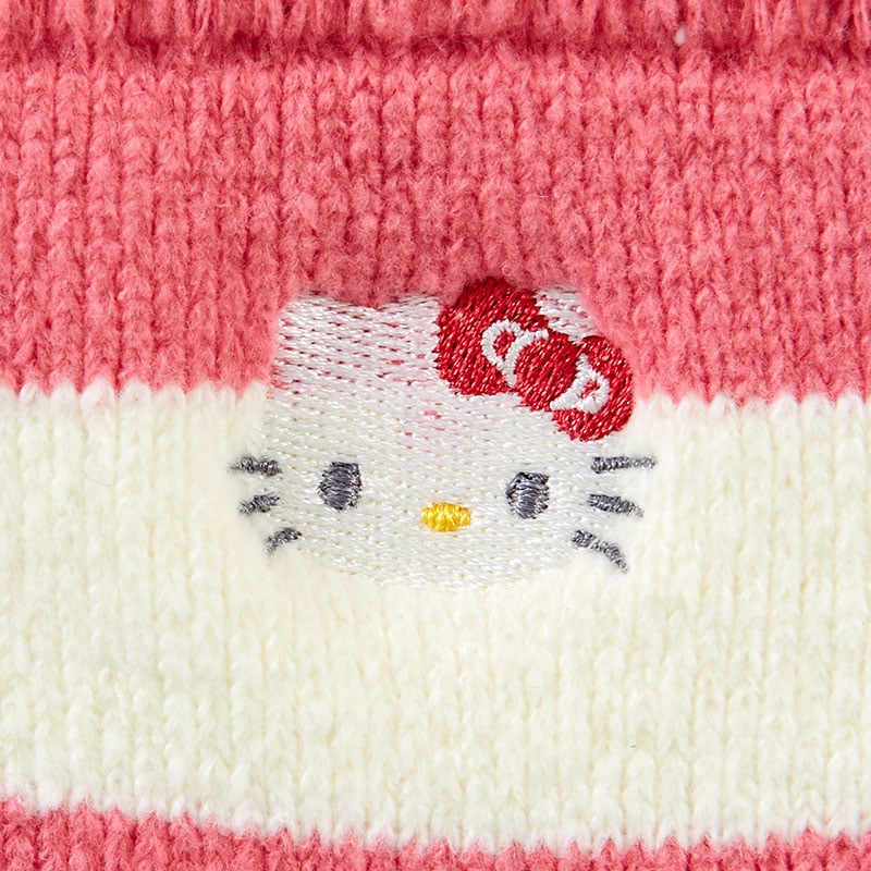 Hello Kitty Cozy Cuff Striped Lounge Socks - 图片 2