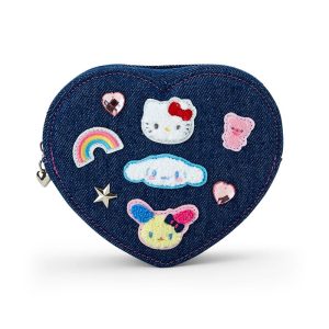 Sanrio Characters Mini Zipper Pouch (Denim Patch Series)