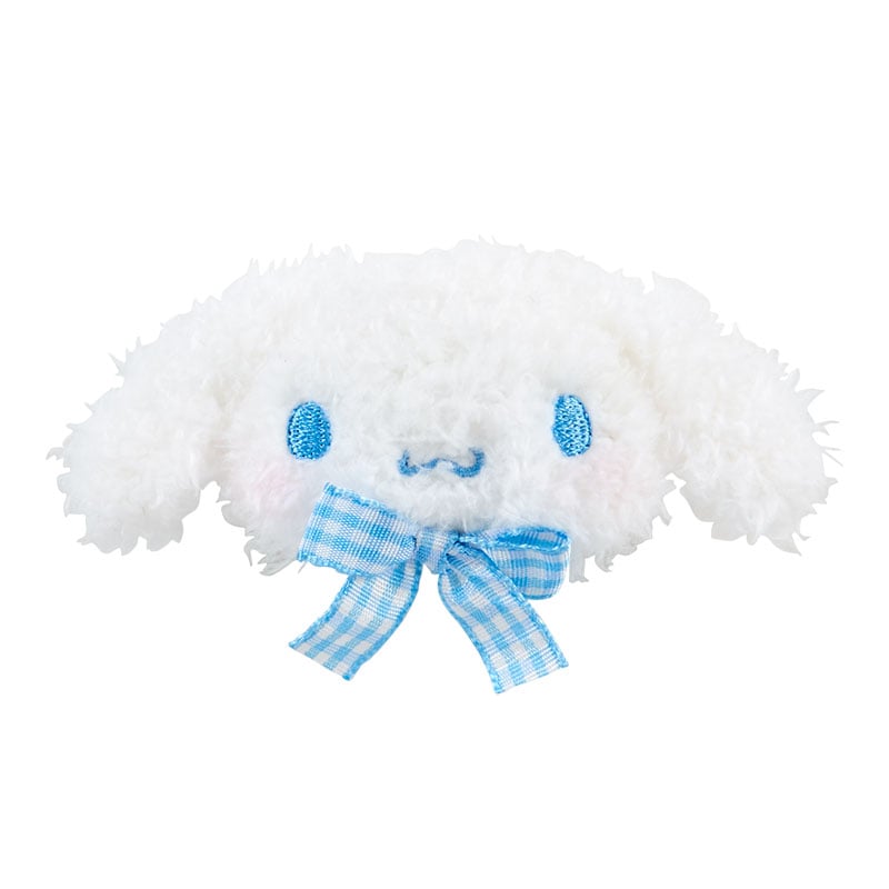 Cinnamoroll Plush Hair Clip (Gingham Bow)