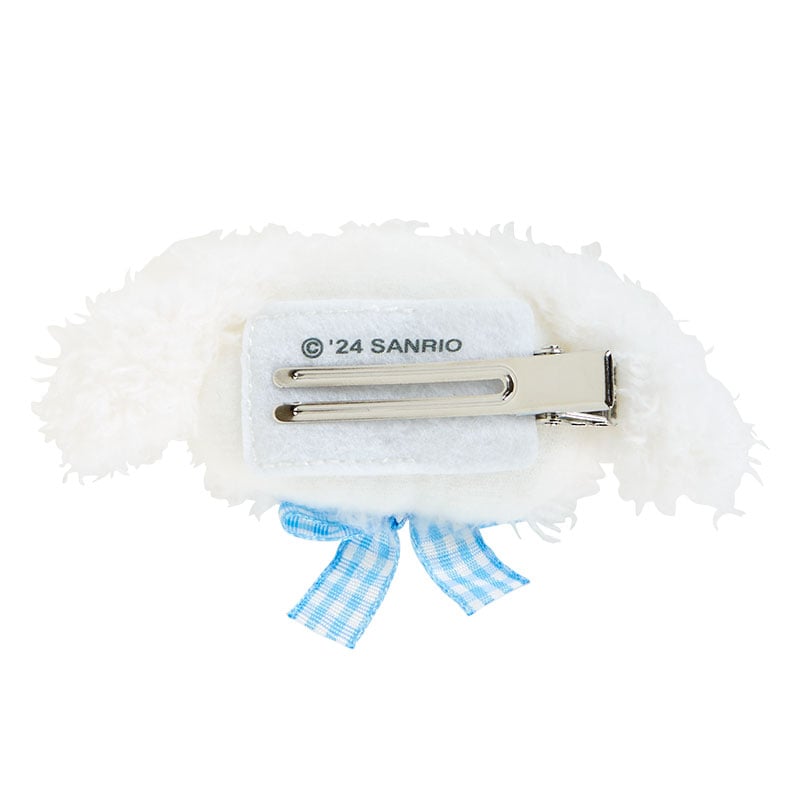 Cinnamoroll Plush Hair Clip (Gingham Bow) - 图片 3