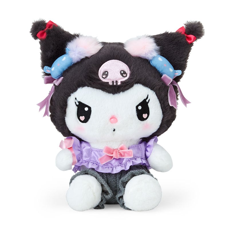Kuromi 9" Plush (Slumber Room Series)
