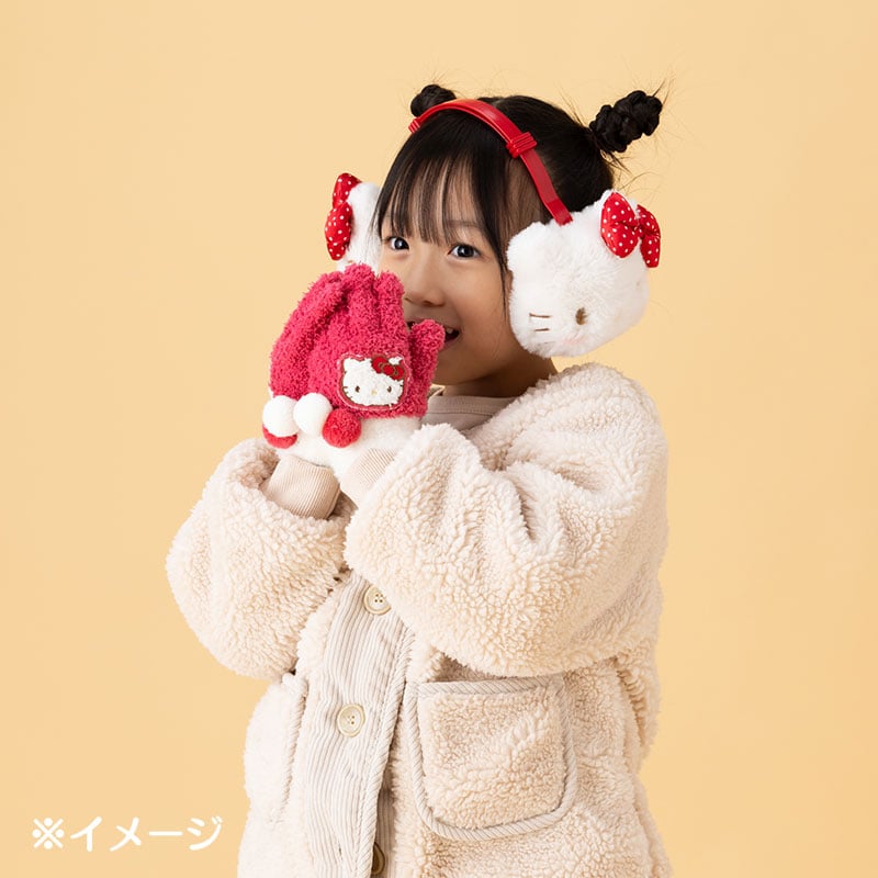 Hello Kitty Kids Expandable Cozy Gloves - 图片 2
