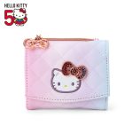 Hello Kitty Compact Wallet 50th Anniv. (Fashionable Ribbons Series)