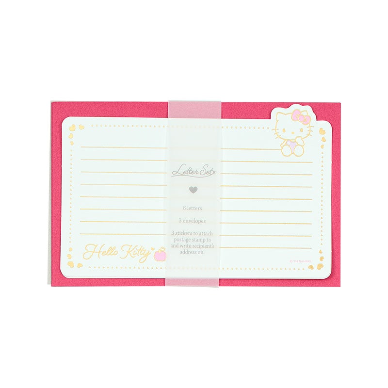 Hello Kitty Classic Enclosure Letter Set
